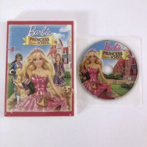 Barbie Princess Charm School DVD 2011 Mattel English French Spanish Animation